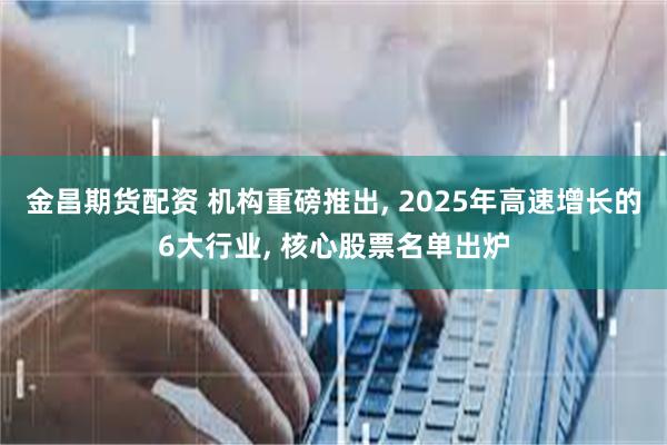 金昌期货配资 机构重磅推出, 2025年高速增长的6大行业, 核心股票名单出炉