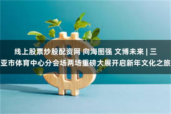 线上股票炒股配资网 向海图强 文博未来 | 三亚市体育中心分会场两场重磅大展开启新年文化之旅