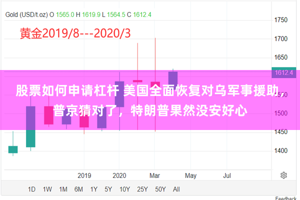 股票如何申请杠杆 美国全面恢复对乌军事援助，普京猜对了，特朗普果然没安好心